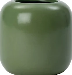 Intratuin bloempot Noelle mat groen D 14 H 13 cm