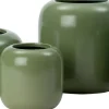 Intratuin bloempot Noelle mat groen D 20,5 H 21 cm