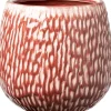 Intratuin bloempot Norea rood D 24 H 21 cm