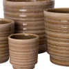 Intratuin bloempot Noud bruin D 8 H 8 cm
