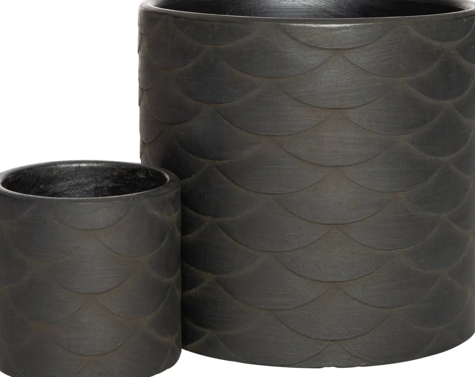 Intratuin bloempot Nova bruin D 13,5 H 12,5 cm