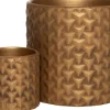 Intratuin bloempot Nova goud D 13,5 H 12,5 cm