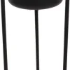 Intratuin bloempot Olly op poten zwart D 28 H 81 cm