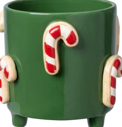 Intratuin bloempot op poten Jiya zuurstok groen D 16 H 15 cm