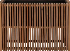 Intratuin bloempot op poten Latten naturel 73 x 27 x 50 cm