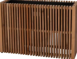 Intratuin bloempot op poten Latten naturel 73 x 27 x 50 cm