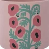 Intratuin bloempot op poten Rosie roze D 13,5 H 13,5 cm