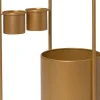 Intratuin bloempot op standaard Nena goud D 28 H 85 cm