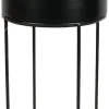 Intratuin bloempot op standaard Zeel zwart D 20 H 50 cm