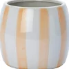 Intratuin bloempot op voet Adora wit / roze D 8,8 H 6,5 cm