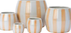 Intratuin bloempot op voet Adora wit / roze D 12 H 10 cm