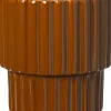 Intratuin bloempot op voet Aira bruin D 21,2 H 21,3 cm