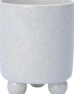 Intratuin bloempot op voet Jesse wit D 16 H 14 cm