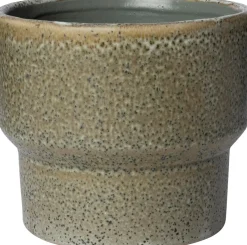 Intratuin bloempot op voet Jelle groen D 10 H 9,5 cm