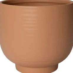 Intratuin bloempot op voet Neeko beige D 7,5 H 7 cm