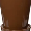 Intratuin bloempot Orianna bruin D 15 H 15,5 cm