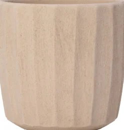 Intratuin bloempot Orley beige D 15 H 15 cm