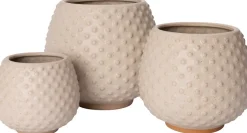 Intratuin bloempot Paulien wit D 15,2 H 13,5 cm