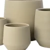 Intratuin bloempot Rano taupe D 28 H 26 cm