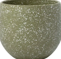 Intratuin bloempot Rayan groen D 22 H 20 cm