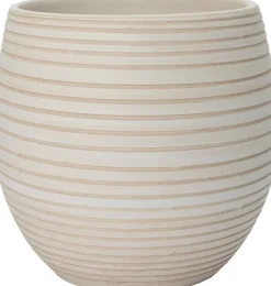 Intratuin bloempot Rikki wit D 38 H 36 cm