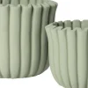 Intratuin bloempot Rivas groen D 19,5 H 16 cm