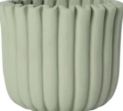 Intratuin bloempot Rivas groen D 11,5 H 10 cm