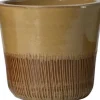 Intratuin bloempot Ruben bruin D 23 H 21 cm