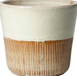 Intratuin bloempot Ruben wit D 23 H 21 cm