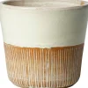 Intratuin bloempot Ruben wit D 42 H 42 cm