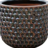 Intratuin bloempot Ruby donkerblauw D 21 H 19 cm