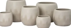 Intratuin bloempot Sabina crème D 30 H 23 cm