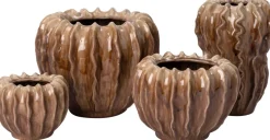 Intratuin bloempot Sally bruin D 25,5 H 18,5 cm