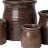 Intratuin bloempot Sandy bruin D 10 H 10 cm
