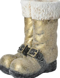 Intratuin bloempot Sebas goud 22 x 15 x 26 cm