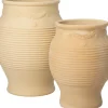Intratuin bloempot Senna beige D 35 H 50 cm