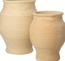Intratuin bloempot Senna beige D 35 H 50 cm