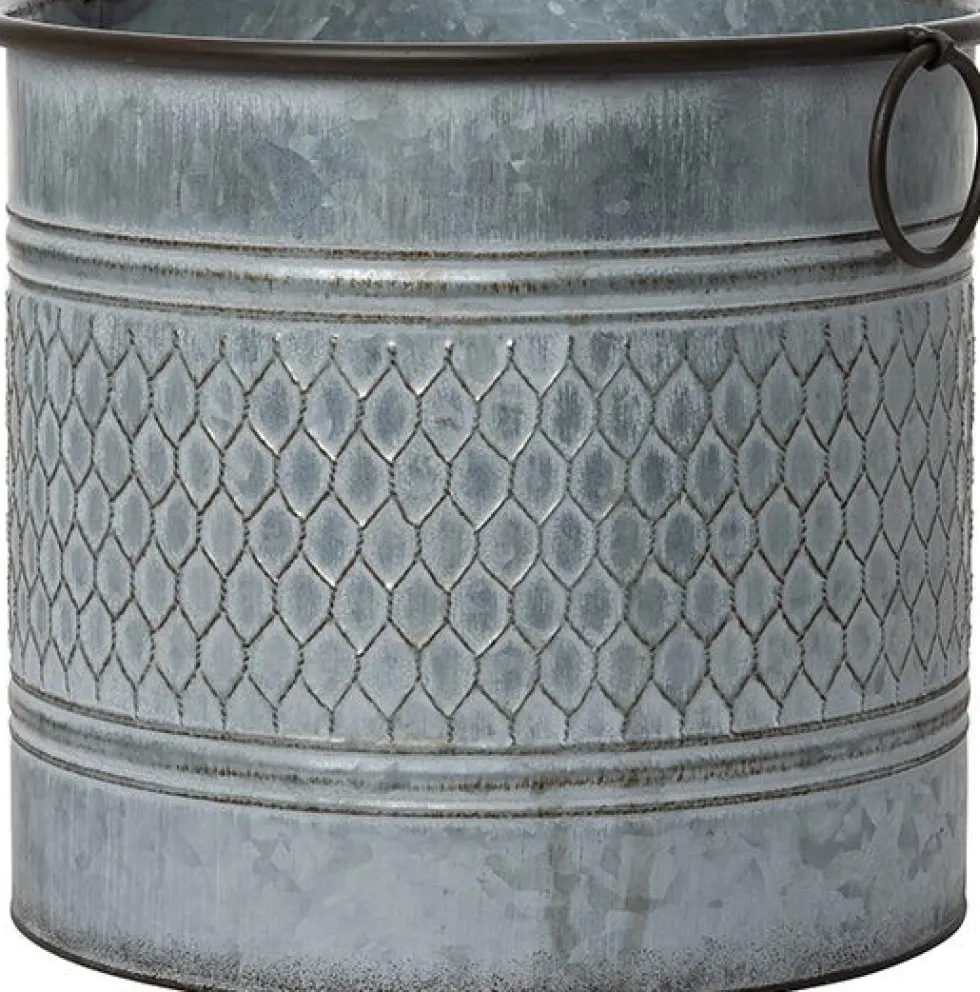 Intratuin bloempot Sjoerd grijs D 34 H 29 cm