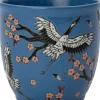 Intratuin bloempot Skylar blauw D 13,5 H 13,5 cm