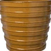 Intratuin bloempot Sofia geel D 19 H 21 cm
