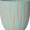 Intratuin bloempot Stanley blauw D 13,5 H 12,5 cm