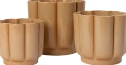 Intratuin bloempot Sterre geel D 19 H 16 cm