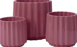 Intratuin bloempot Stijn paars D 15 H 14 cm