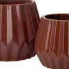 Intratuin bloempot Storm rood D 14 H 11 cm