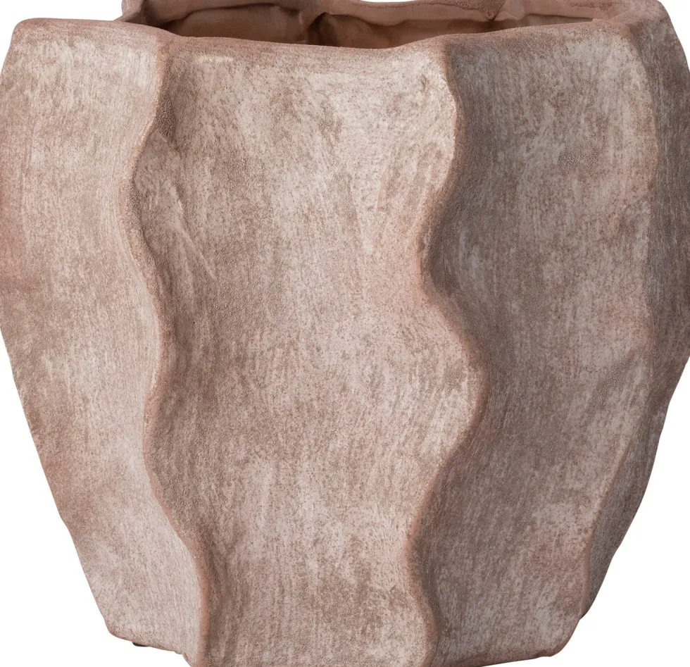 Intratuin bloempot Suez bruin D 30 H 26 cm