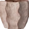 Intratuin bloempot Suez bruin D 23 H 20 cm