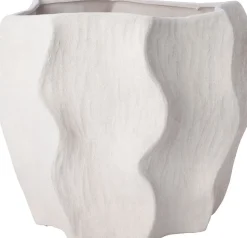 Intratuin bloempot Suez wit D 30 H 26 cm