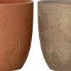 Intratuin bloempot Surya goud D 13,5 H 12,5 cm