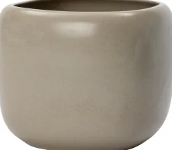 Intratuin bloempot Suvi taupe 26 x 26 x 21 cm
