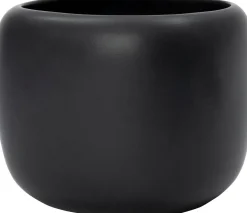 Intratuin bloempot Suvi zwart 26 x 26 x 21 cm